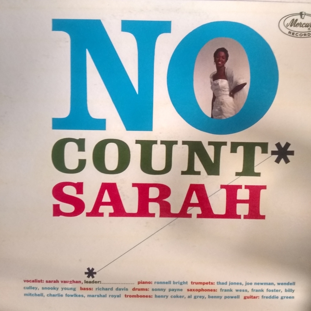 Sarah Vaughn "No Country Sarah" vinyl LP